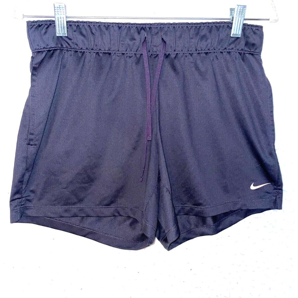 Women’s Nike Dri-Fit Running Shorts Purple Size S Side pockets Tennis
